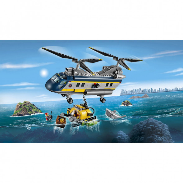 Конструктор LEGO City Deep Sea Explorers 60093 Вертолет исследователей моря в Сургуте