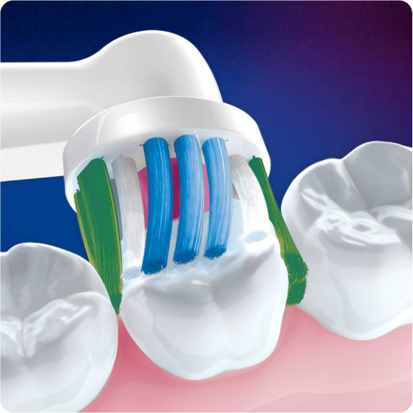 Насадки на зубные щетки Oral-B 3D White, 4 шт. в Сургуте