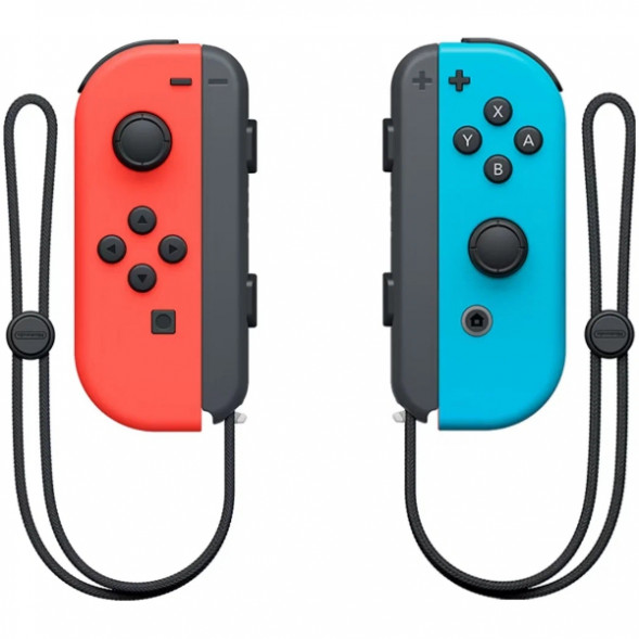 Геймпад Nintendo Switch Joy-Con controllers Duo, красный/синий в Сургуте