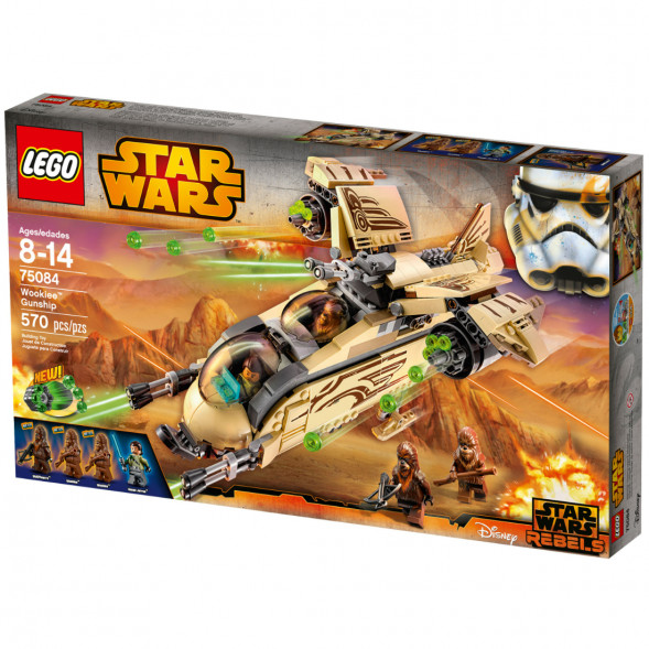 Конструктор LEGO Star Wars 75084 Боевой корабль Вуки в Сургуте