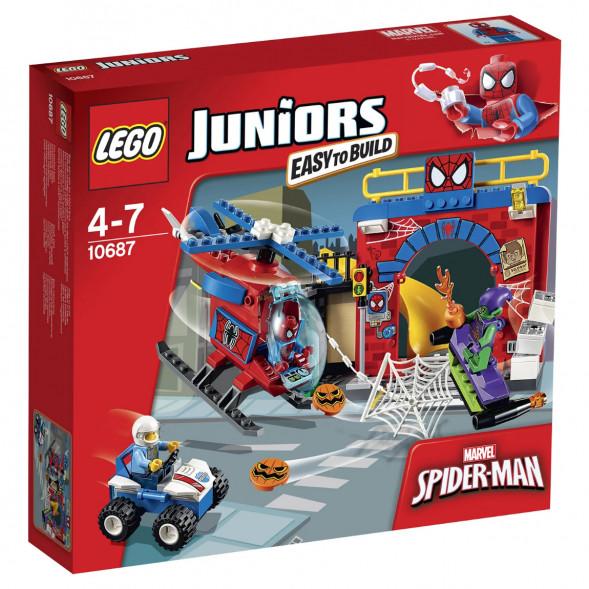 Конструктор LEGO Juniors 10687 Убежище Человека-паука в Сургуте