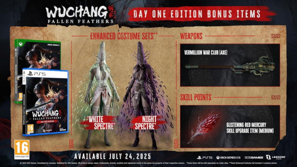 Игра Wuchang: Fallen Feathers. Day One Edition [PS5, русские субтитры] в Сургуте