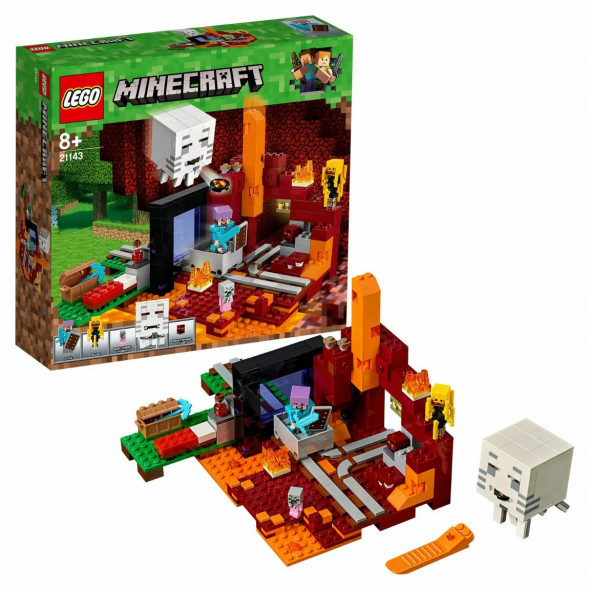 Конструктор LEGO Minecraft 21143 Портал в Подземелье  в Сургуте
