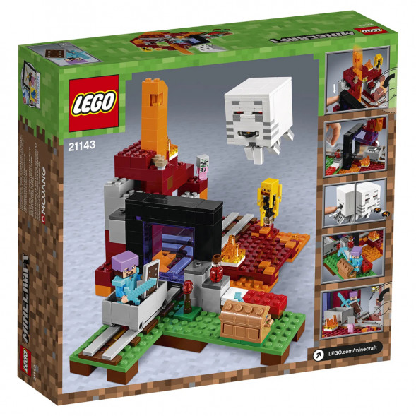 Конструктор LEGO Minecraft 21143 Портал в Подземелье  в Сургуте