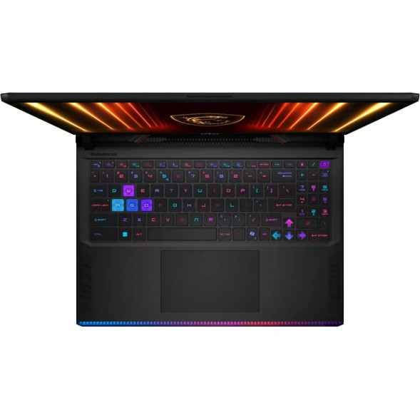 Ноутбук MSI Raider 16 HX AI A2XWHG-814XRU (16&amp;quot;, IPS, Intel Core Ultra 7 255HX 2.4ГГц, 20 ядер, 32ГБ DDR5, 1ТБ SSD, NVIDIA GeForce RTX 5070 Ti 12 ГБ, FreeDOS), черный в Сургуте