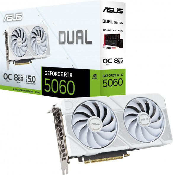 Видеокарта Asus RTX 5060 8 ГБ RTL (90YV0N15-M0NA00) в Сургуте