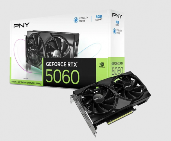 Видеокарта PNY GeForce RTX 5060 OC Dual Fan в Сургуте