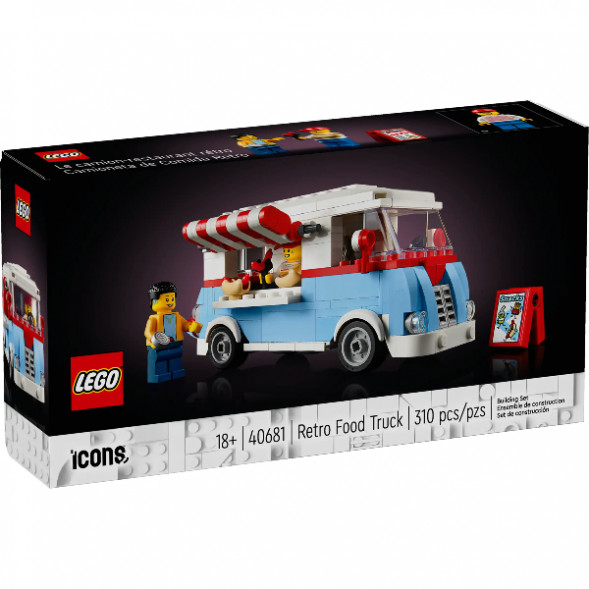 Конструктор LEGO Icons 40681 Ретро фуд трак в Сургуте