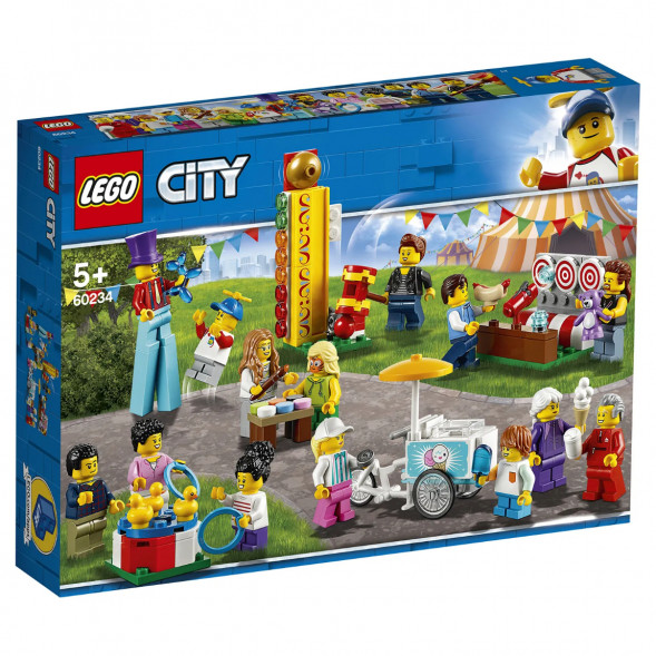 Конструктор LEGO City Town 60234 Комплект минифигурок Весёлая ярмарка в Сургуте