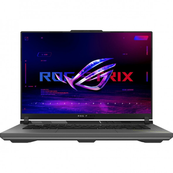 Ноутбук ASUS ROG Strix G16 G614PP-TS207 (16&amp;quot;, IPS, AMD Ryzen 9 8940HX 2.4ГГц, 16 ядер, 32ГБ DDR5, 512ГБ SSD, NVIDIA GeForce RTX 5070 8 ГБ, без ОС), серый в Сургуте