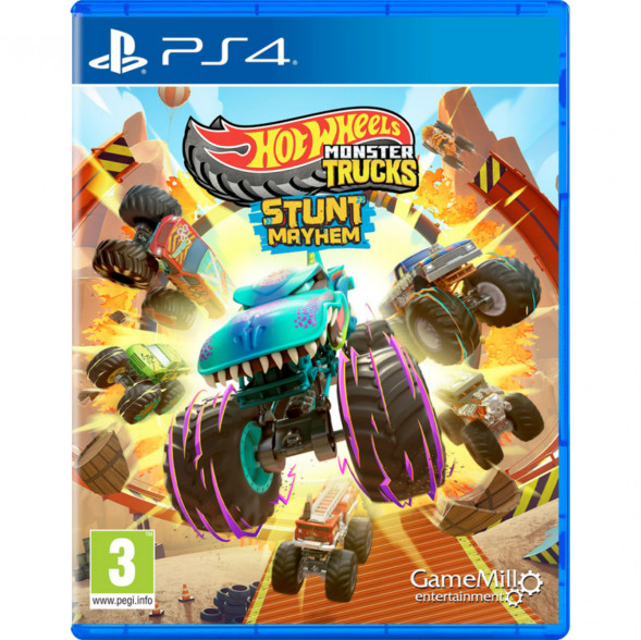 Игра Hot Wheels Monster Trucks: Stunt Mayhem [PS4, английская версия] в Сургуте