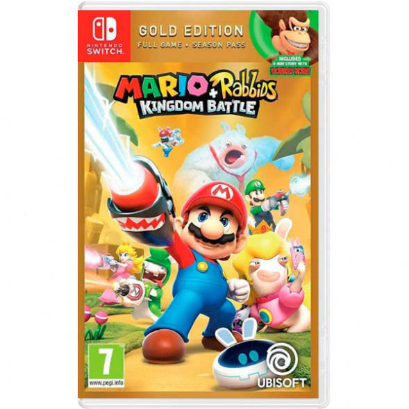 Игра Mario Rabbids: Kingdom Battle. Gold Edition [Nintendo Switch, английская версия] в Сургуте