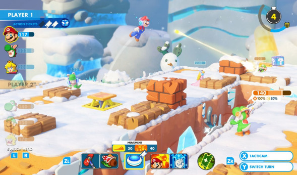 Игра Mario Rabbids: Kingdom Battle. Gold Edition [Nintendo Switch, английская версия] в Сургуте