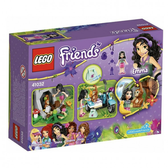 Конструктор LEGO Friends 41032 Джунгли: Мотоцикл скорой помощи в Сургуте