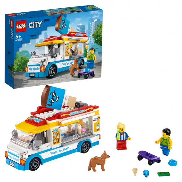 Конструктор LEGO City Great Vehicles 60253 Грузовик мороженщика в Сургуте