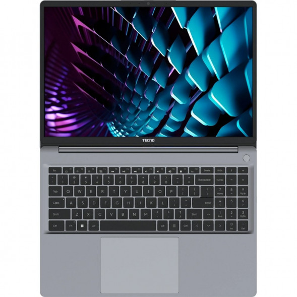 Ноутбук TECNO MegaBook K16SDA (16&amp;quot;, IPS, AMD Ryzen 5 7430U 2.3ГГц, 6 ядер, 16ГБ DDR4, 512ГБ SSD, AMD Radeon Graphics, Windows 11 Home), серый в Сургуте