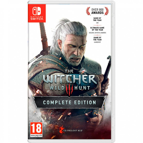 Игра Witcher 3 Wild Hunt Complete Edition (Ведьмак 3: Дикая Охота - Полное Издание) (Русская версия) для Nintendo Switch в Сургуте