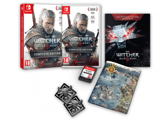 Игра Witcher 3 Wild Hunt Complete Edition (Ведьмак 3: Дикая Охота - Полное Издание) (Русская версия) для Nintendo Switch в Сургуте