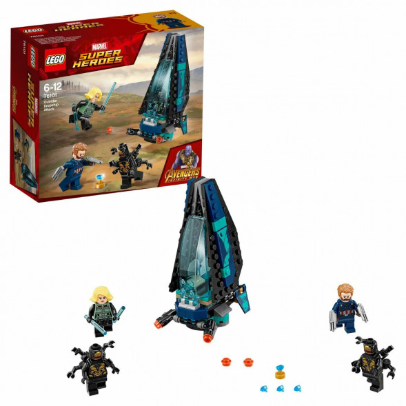 Конструктор LEGO Super Heroes 76101 Атака всадников в Сургуте