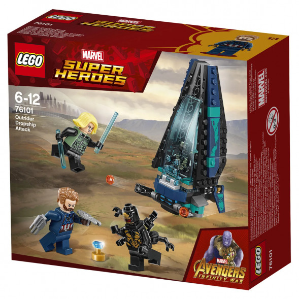 Конструктор LEGO Super Heroes 76101 Атака всадников в Сургуте