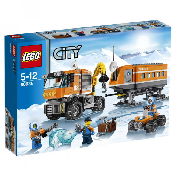 Конструктор LEGO City 60035 Передвижная арктическая станция в Сургуте