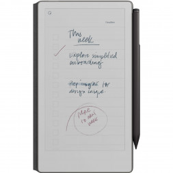Графический планшет reMarkable Paper Pro Move + Стилус MarkerPlus + Чехол BookFolio Premium Leather, Black