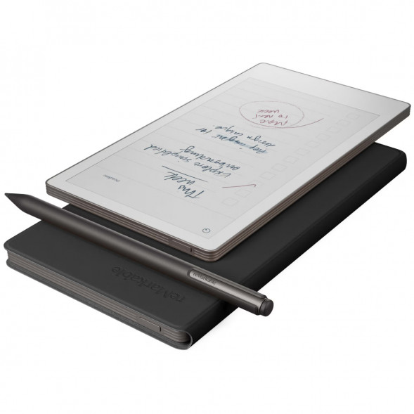 Графический планшет reMarkable Paper Pro Move + Стилус MarkerPlus + Чехол BookFolio Premium Leather, Black в Сургуте