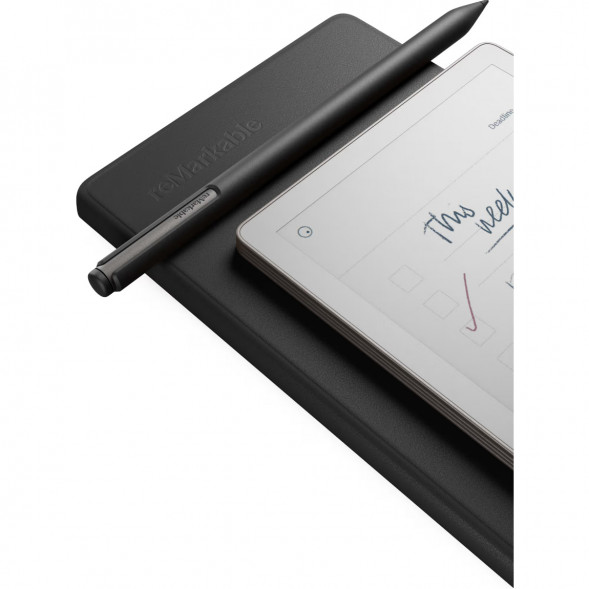 Графический планшет reMarkable Paper Pro Move + Стилус MarkerPlus + Чехол BookFolio Premium Leather, Black в Сургуте
