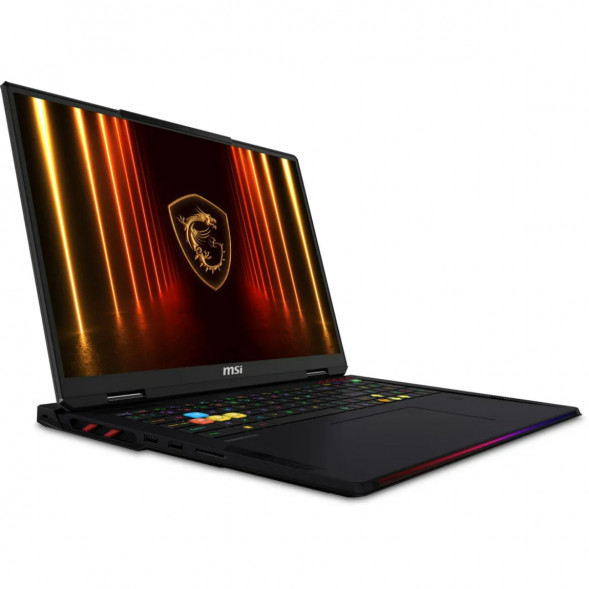 Ноутбук MSI Raider A18 HX A8WHG-409RU (18&amp;quot;, IPS, AMD Ryzen 9 8940HX 2.4ГГц, 16-ядерный, 32ГБ DDR5, 1ТБ SSD, NVIDIA GeForce RTX 5070 Ti 12 ГБ, Windows 11 Home), черный в Сургуте