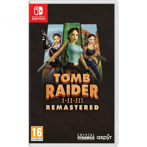 Игра Tomb Raider I-III Remastered [Nintendo Switch, русская версия] в Сургуте