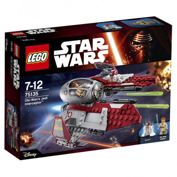 Конструктор LEGO Star Wars 75135 Перехватчик джедаев Оби-Вана Кеноби в Сургуте