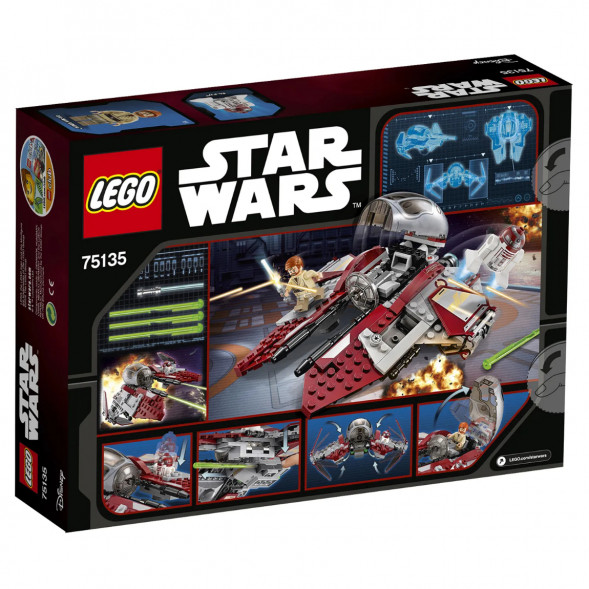 Конструктор LEGO Star Wars 75135 Перехватчик джедаев Оби-Вана Кеноби в Сургуте