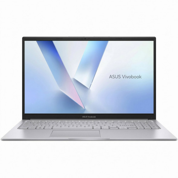 Ноутбук ASUS Vivobook 15 X1504MA-BQ058 (15.6&amp;quot;, IPS, Intel Core 5 320 1.5ГГц, 6 ядер, 16ГБ DDR5, 512ГБ SSD, Intel Graphics, без ОС), серебристый в Сургуте