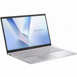 Ноутбук ASUS Vivobook 15 X1504MA-BQ058 (15.6&amp;quot;, IPS, Intel Core 5 320 1.5ГГц, 6 ядер, 16ГБ DDR5, 512ГБ SSD, Intel Graphics, без ОС), серебристый