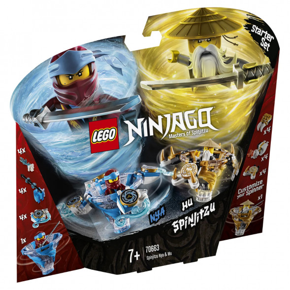 Конструктор LEGO Ninjago 70663 Ния и Ву: мастера Кружитцу в Сургуте