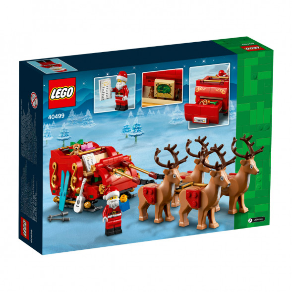 Конструктор LEGO Коллекционные наборы 40499 Сани Деда Мороза в Сургуте