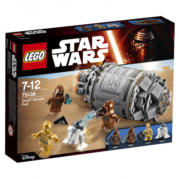 Конструктор LEGO Star Wars 75136 Спасательная капсула дроидов в Сургуте