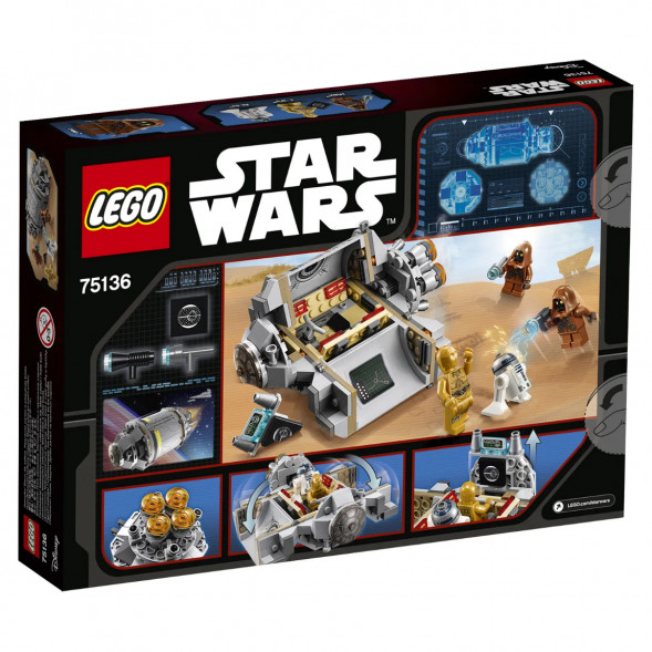 Конструктор LEGO Star Wars 75136 Спасательная капсула дроидов в Сургуте